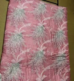 掛ふとん シングル 綿 昭和 花柄 - メルカリ