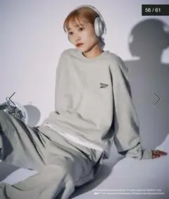 CIAOPANIC TYPY リーボック別注 サークル刺繍 スウェット M