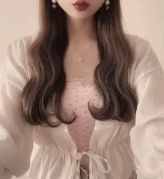 GRL シフォンシアーカーディガン