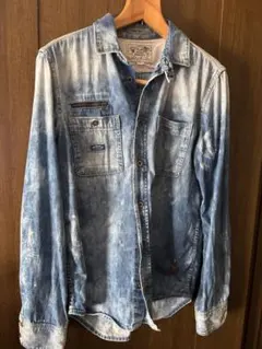 DIESEL デニム長袖シャツ デニムシャツ Lサイズ