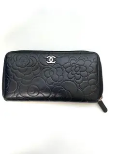 CHANEL ラウンドファスナー長財