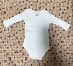 petit main ホワイトロンパース 70cm