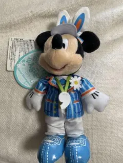 2016年イースターのミッキーマウスのぬいぐるみバッジ