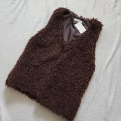 未使用　ファーベスト　ブラウン　Mサイズ