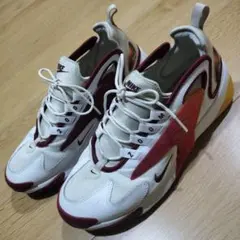 NIKE AIR ZOOM 2000 スニーカー ホワイト/レッド 28.0