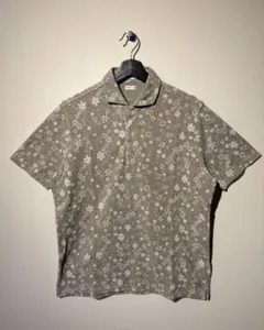 corsini /花柄半袖ポロシャツ /SIZE:48/GARMENT DYEDのサムネイル