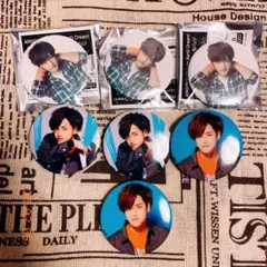 【フロゴナ】アルゴナビスアーティストトレーディング缶バッジ 日向大輔 7点セット