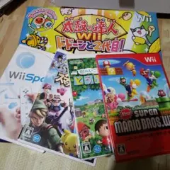 太鼓の達人Wii ドドーンと2代目! 同梱版とゲームソフトセット太鼓のソフトなしのサムネイル