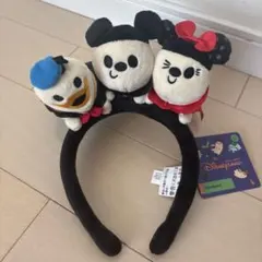 香港ディズニーランド　ハロウィン　キャラクター付きカチューシャ