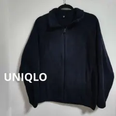 UNIQLO ネイビー フリースジャケット Lサイズ