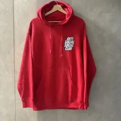 ANTI アンチソーシャルソーシャルクラブ パーカー レッド