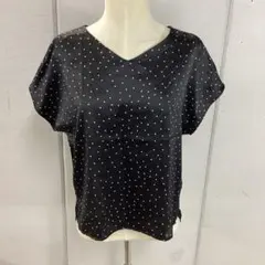 値下◎7.9◎K057P◎テチチ◎半袖カットソー◎ドット◎ポリエステルサテンのサムネイル