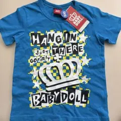 【新品タグ付き】BABYDOLL Tシャツ ブルー 120cmのサムネイル