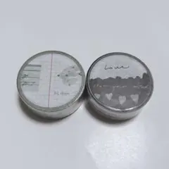 Ⓜ︎♡海外マステ♡ Pion さん Deco tape Love ＆ Greenのサムネイル
