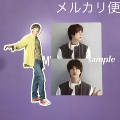 ジン　トレカ　ステッカー　bts MARCHBOX3