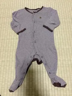 baby GAP ボーダー ロンパース カバーオール