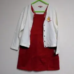 ミキハウス　120cm　カーディガン　トレーナー　長袖　白