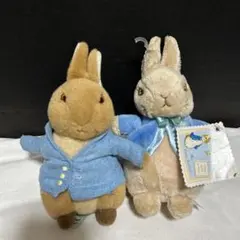 Peter Rabbit ピーターラビット　ぬいぐるみ 2体セット　うさぎのサムネイル