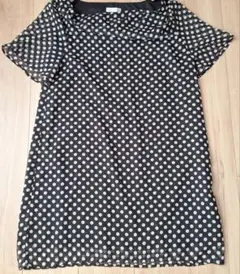 ほぼ未使用！A.V.V Standard　ワンピース　ドット柄　部屋着にも