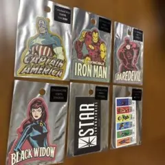 【MARVEL】マーベル　ステッカー　耐性40ミクロンコーティング