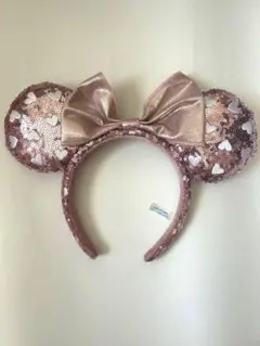 ディズニー カチューシャ ピンク ハート