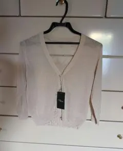 CECIL McBEE カーディガン ベージュ Mのサムネイル