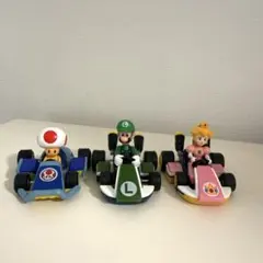 マリオカート フィギュア ミニカー　3体セット