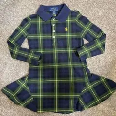 POLO RALPH LAUREN 4T 長袖ポロシャツ　ポロワンピース