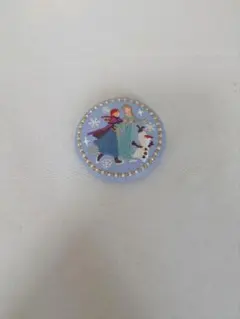 ディズニー 刺繍缶バッジ アナ雪のサムネイル