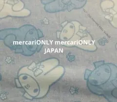 絶盤☆デニム風 平成 レトロ 当時 マイメロディ 生地 はぎれ 布