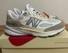 ◇◇未使用990 v6 WH UK6.5 jp25 ニューバランス スニーカー - メルカリ