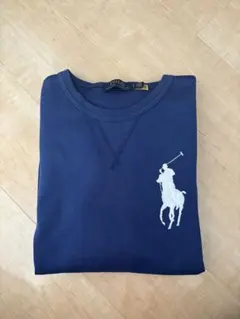 ポロラルフローレン POLO ブルー トレーナー 長袖