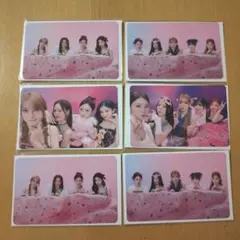 NiziU ハッピードロー ハピドロ ユニット フォトカ 6枚セット③