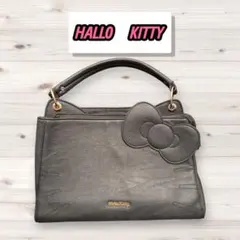 HALLOKITTY★ハローキティ★ハンドバッグ黒のサムネイル