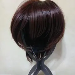 KAZUE WIG】カールいっぱいショートスタイル フルウィッグ メッシュ