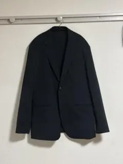 紺　テーラードジャケット