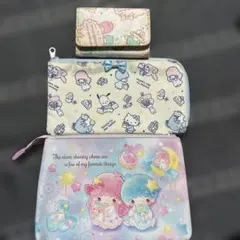 リトルツインスターズ ポーチ　カードケース　3点セット