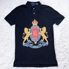 Ralph Lauren ポロバイラルフローレン　半袖ポロシャツ　メンズXS 黒
