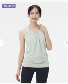 新品】SUKALA カップ付きフレアタンクトップ ライトカーキ S - メルカリ