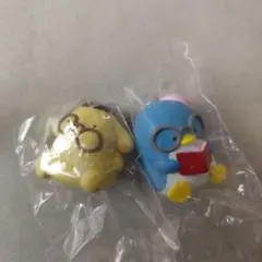 サンリオキャラクターズ めがねっこちゃんフィギュアタキシードサム　ポムポムプリン