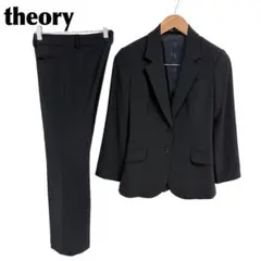 美品】Theory パンツスーツセット 上0 下00 ブラック - メルカリ