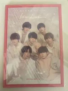 なにわ男子 1stLOVE グッズ パンフレット