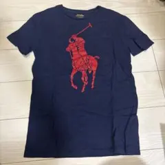 ポロラルフローレン Tシャツ ビッグポニー刺繍 赤 USA 星条旗 - メルカリ