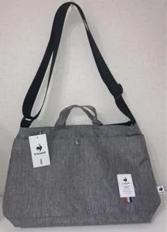 le coq sportif グレー ショルダーバッグ