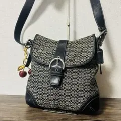 COACH コーチ ショルダーバッグ 斜め掛け シグネチャー キャンバス