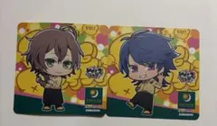 ヒプノシスマイク コラボカフェ 夢野幻太郎 有栖川帝統 コースター