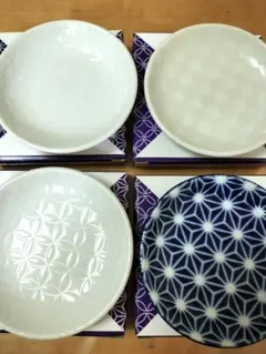 新品 木曽路 たち吉 小皿 4枚セット