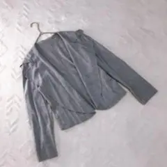ジャンニロジュディチェ ウール100%カーディガン グレー 42 XL ニットのサムネイル
