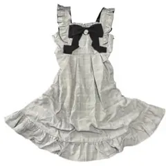 新品　DearMyLove チェック柄 フリル リボン 夢展望　地雷系　姫ギャルのサムネイル