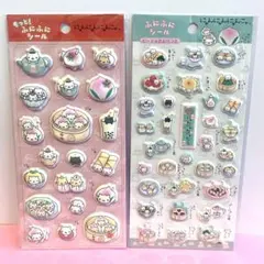 にゃんにゃんにゃんこ ふにふに シール 2枚セット サンエックス